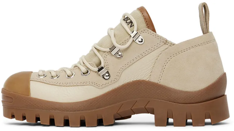 JW Anderson Beige Hiking Low-Top (ANW38002A 15057)