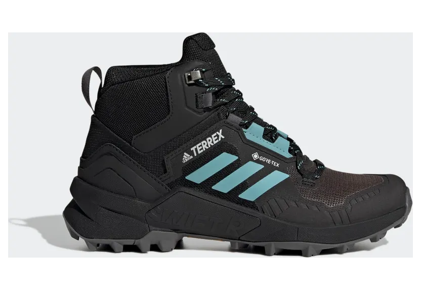 adidas Terrex Swift R3 Mid GORE-TEX Hiking Core Black / Mint Ton / Grey Five (GZ3043)