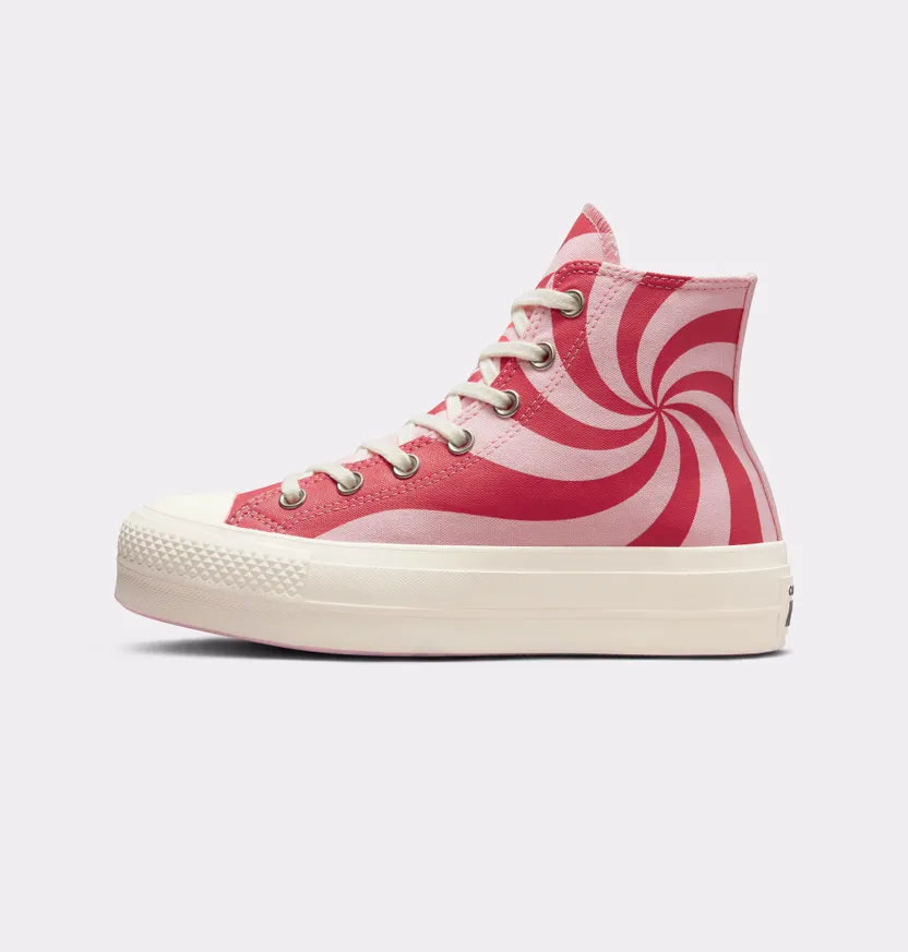 Converse Chuck Taylor All Star Lift Platform Color Candy Sunrise Pink/carmine Pink