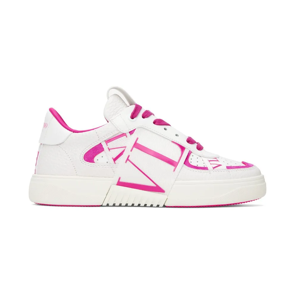 Valentino Garavani White & Pink VL7N Uwe Bianco/Bia/Pink (1W0S0V66GAK)