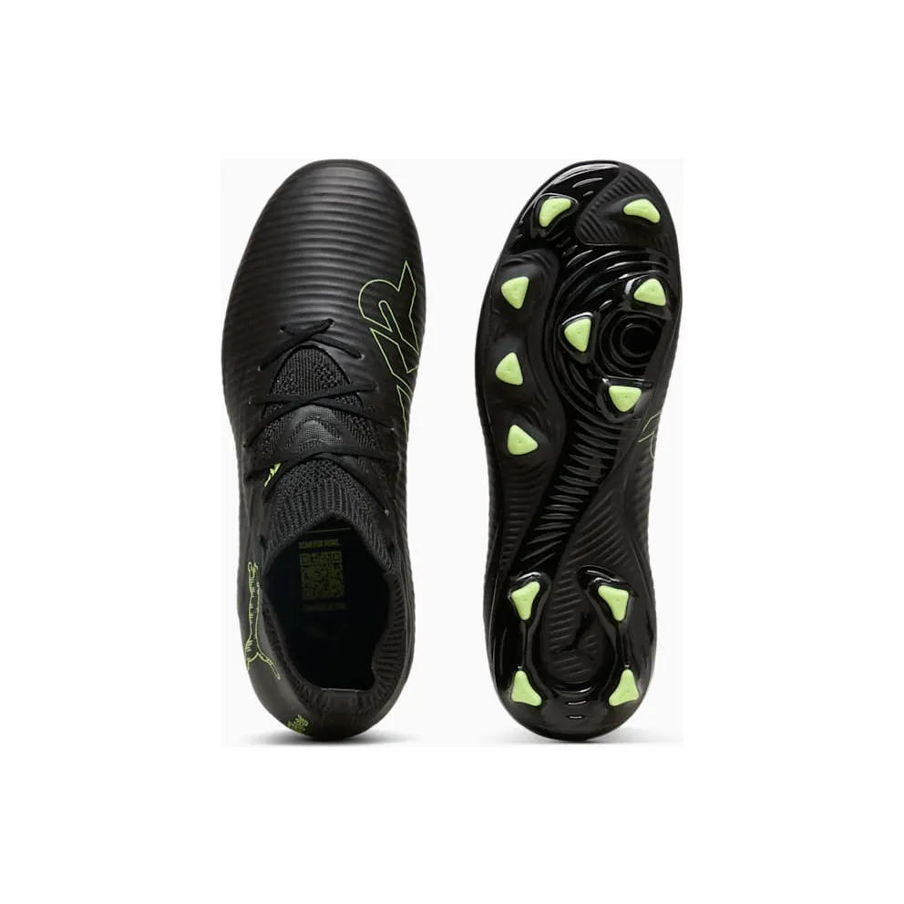 Puma Future 8 Pro FG/AG Jr Black Fizzy Light Green Terrain (108613-02)