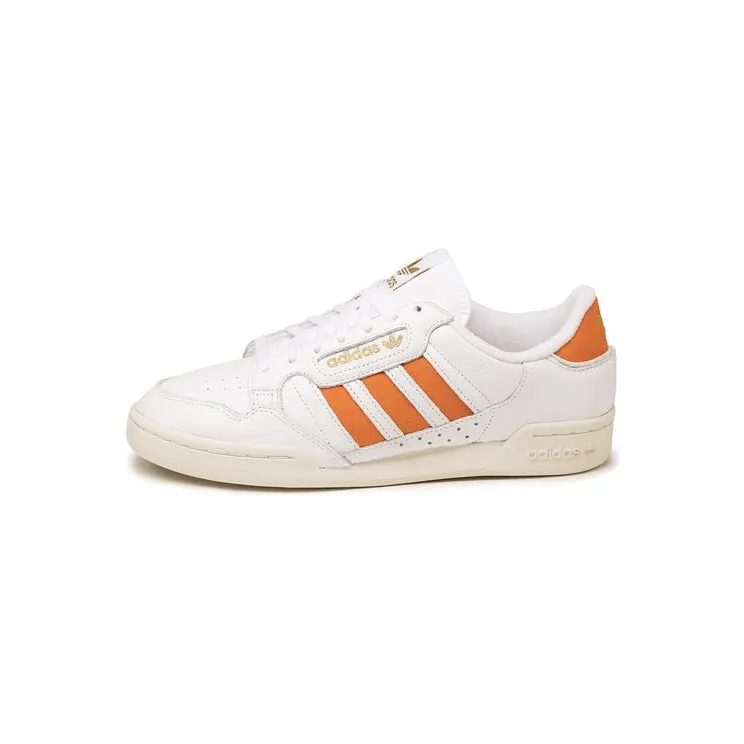 adidas Continental 80 Stripes Footwear White / Orange Rush / Off White – “White / Orange” (GZ6267)