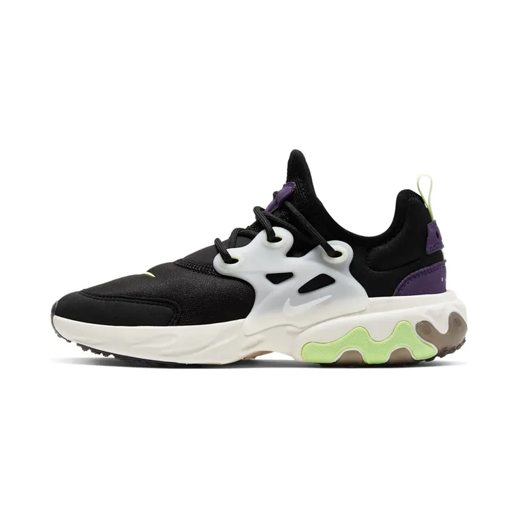 Nike React Presto Black Barely Volt (GS)