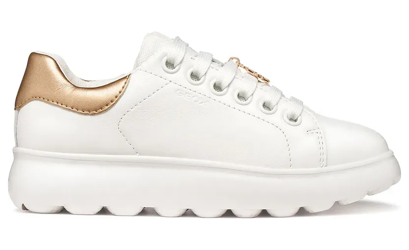 Geox sneaker Wit/Lichtroze (J65MRA00085-C1Z8W)