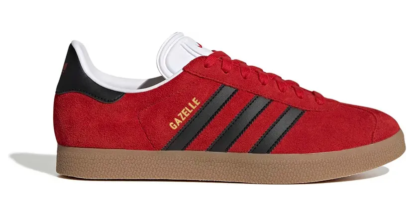 adidas Originals Sneakers Gazelle – Better Scarlet/zwart/bruin (IH9634)