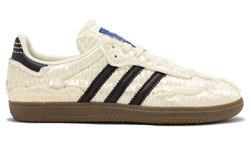 adidas Samba Reverie by Caroline Hú CLOT White Textured Silk Upper (JQ4748)
