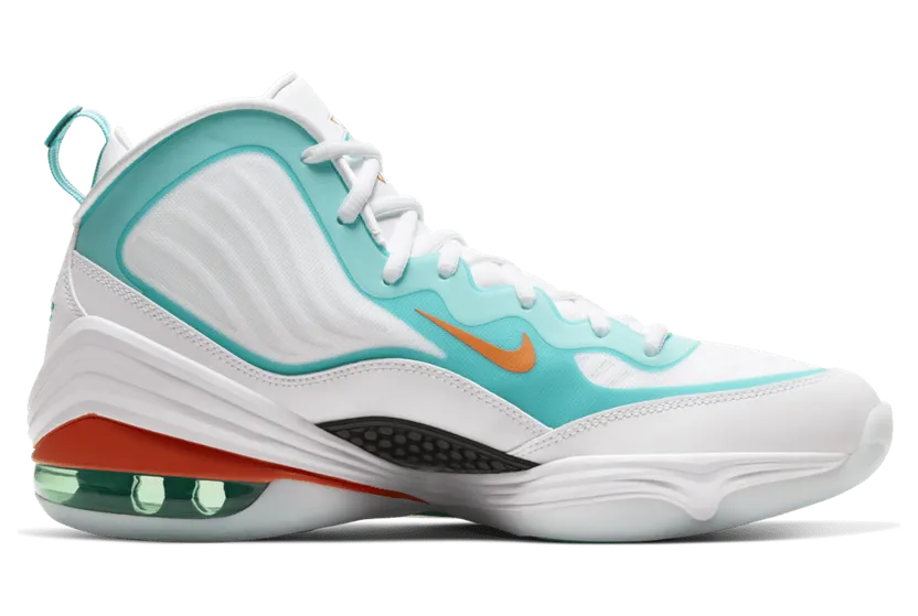 Nike Air Penny 5 ‘Miami Dolphins’ White/Oracle Aqua/Bombay/Oracle Aqua (CJ5396-100)