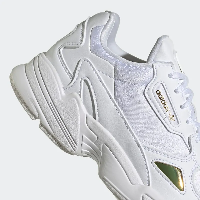 Adidas Falcon ‘White’ Footwear White/Footwear White/Gold Metallic (EG5161)
