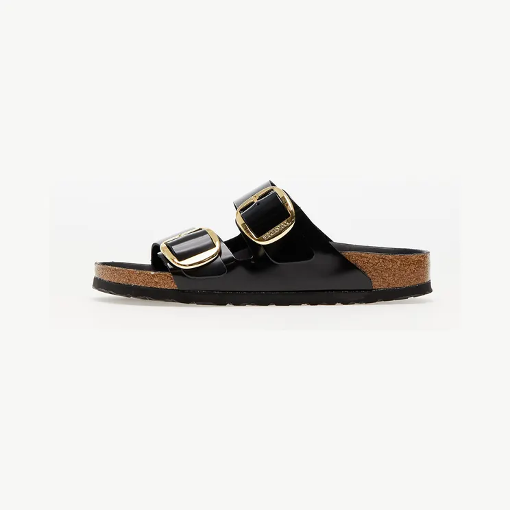 Birkenstock Arizona Big Buckle “High Shine Black” (1021476)
