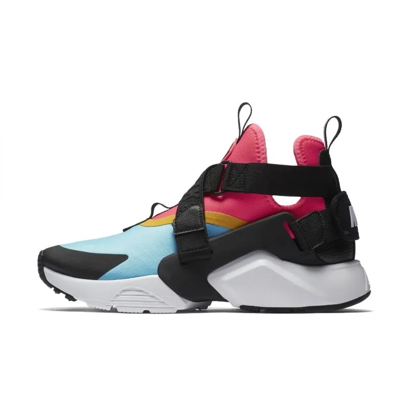 Nike Air Huarache City Multi-Color (W) Bleached Aqua/Black-Racer Pink (AH6787-400)