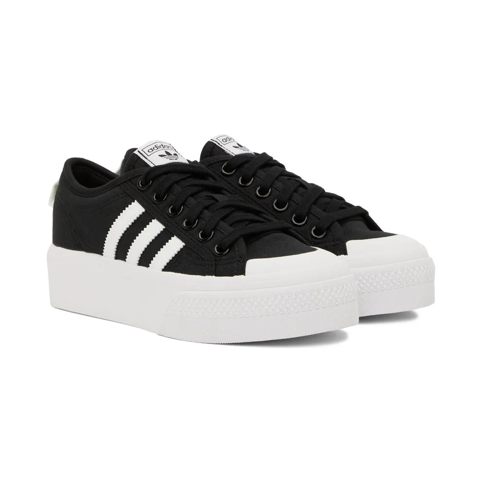 Adidas Nizza Platform Core Black / Cloud White / Cloud White (FV5321)
