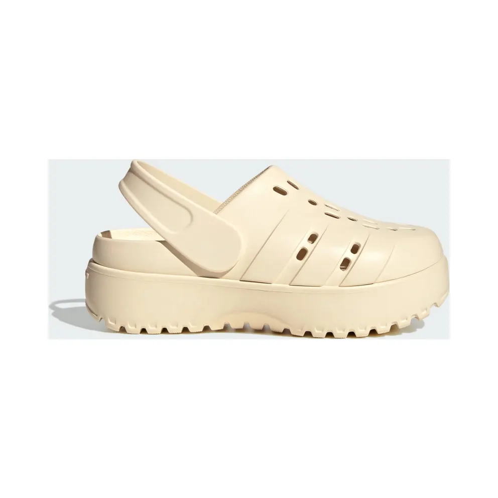 Adidas adilette Platform Clogs Wonder White / Wonder White / Wonder White (JP7159)