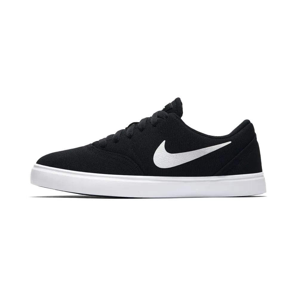 Nike SB Check Canvas Skate Shoe kids – Black