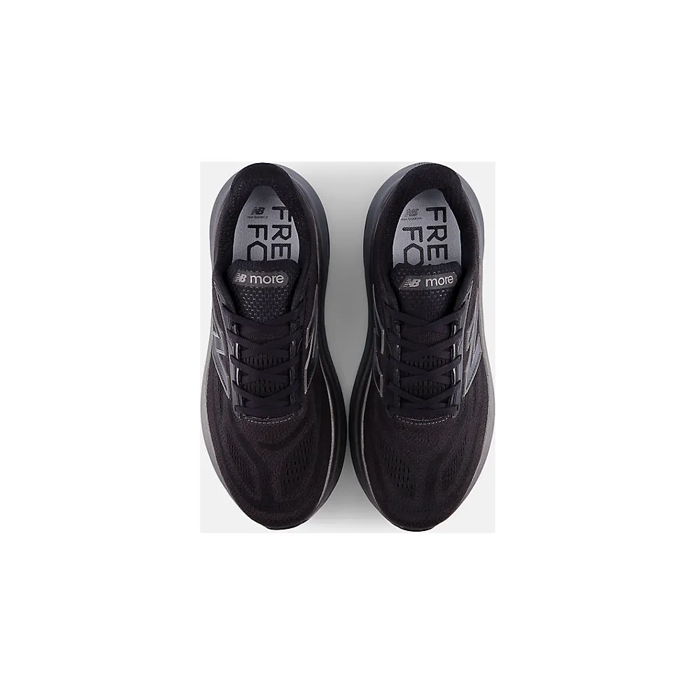 New Balance Fresh Foam More v6 Black Castlerock Black Metallic (MMORLA6)