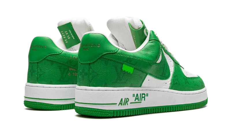 Nike Louis Vuitton Air Force 1 Low “Virgil Abloh – White/Green” (1A9V9U)