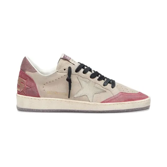 Golden Goose Super Star Sneakers aus Wildleder – Nude (GWF00117F007899)