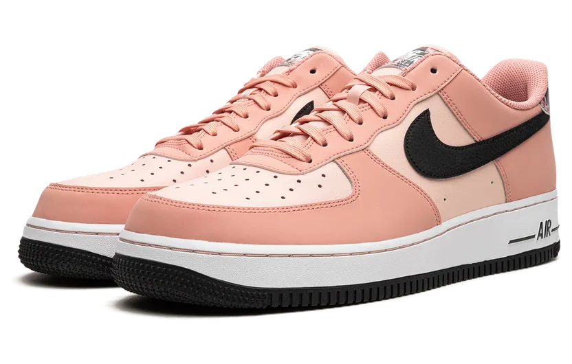 Nike Air Force 1 Low ’07 LE ‘Japanese Cherry Blossoms’ White/Black/Pink Quartz/Galactic Jade (CU6649-100)