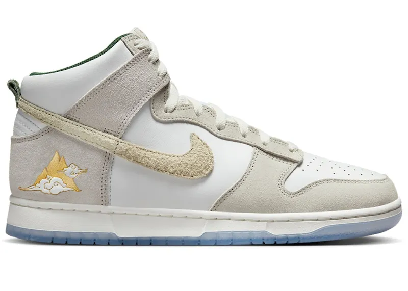 Nike Dunk High Premium San Francisco Chinatown Gold Mountain (Special Box) ((Special Box) FD0776-100)