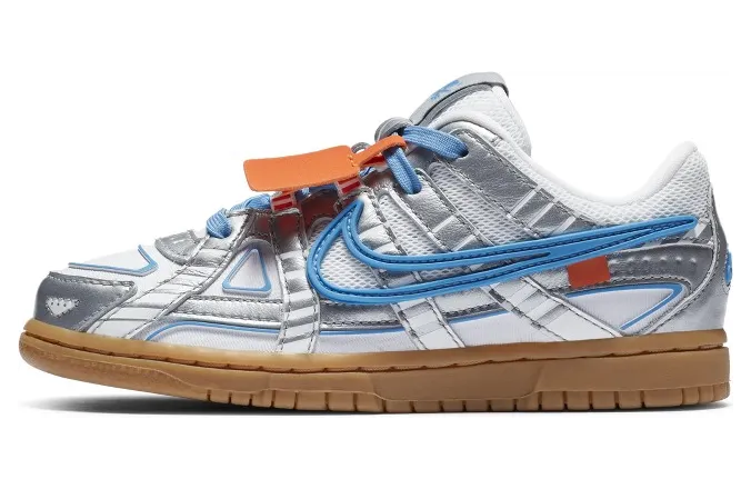 Nike Air Rubber Dunk Off-White University Blue (PS) (2020) (CW7410-100)