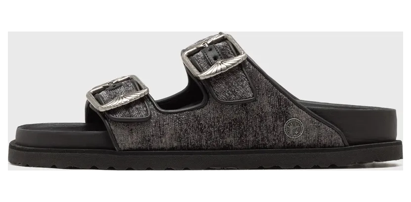 Birkenstock 1774 X Become Berlin Arizona Velvet 1774 Black