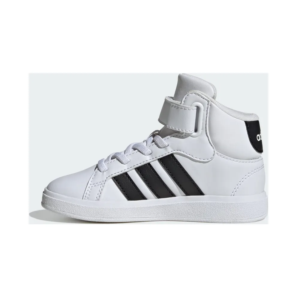 Adidas Grand Court Mid Kids Cloud White / Core Black / Cloud White (IE3862)