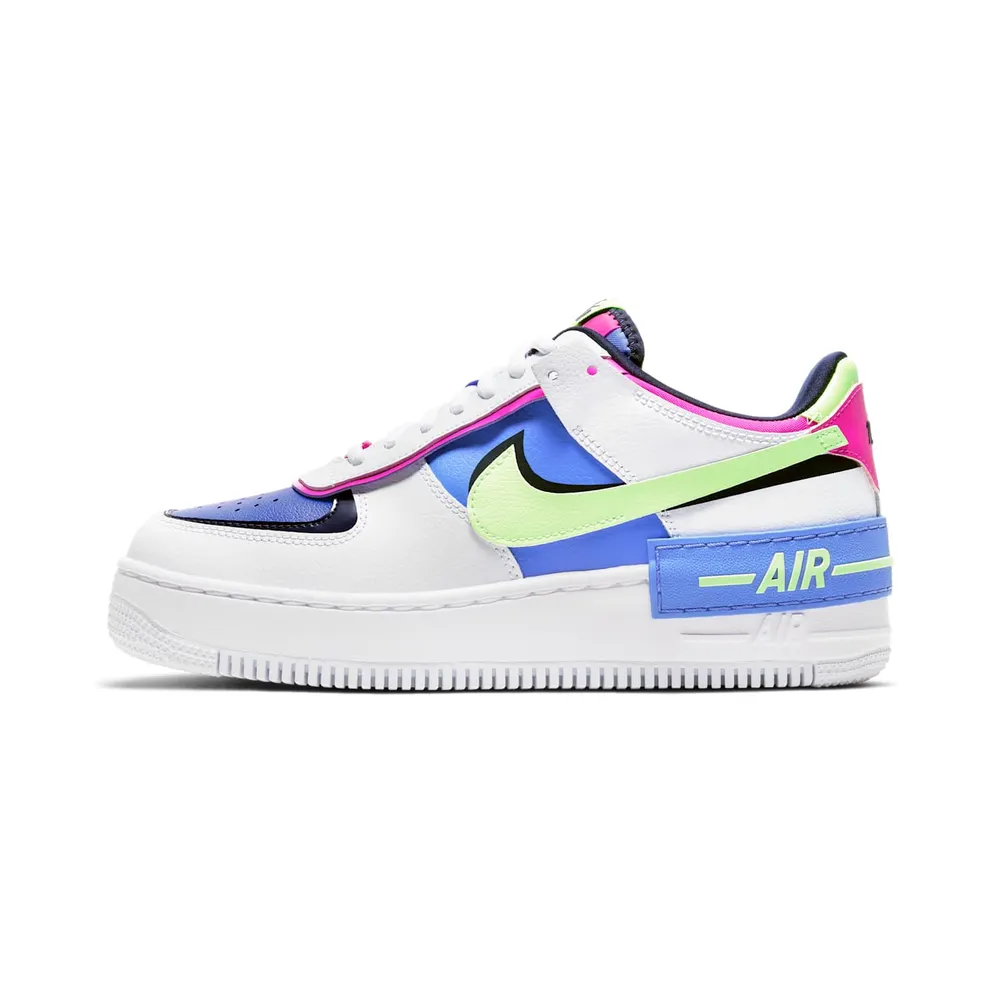 Nike Air Force 1 Shadow White Sapphire (W) (2020) (CJ1641-100)