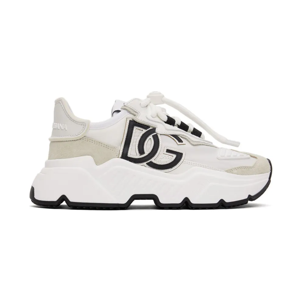 Dolce & Gabbana White Daymaster Sneakers (CK1908 AQ040)
