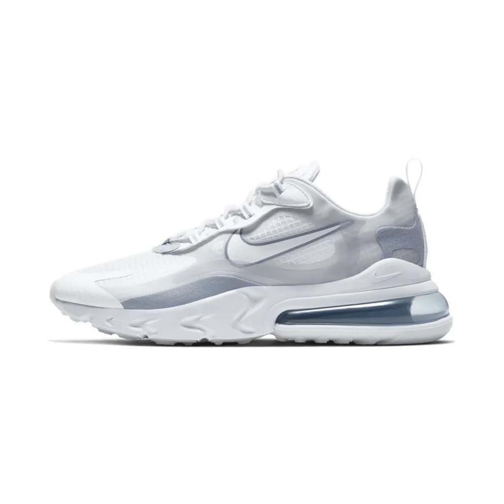 Nike Air Max 270 React White Pure Platinum White/Pure Platinum-Indigo Fog-White (CT1265-100)