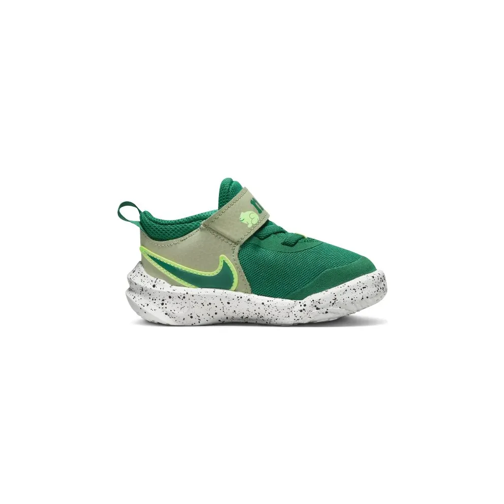 Nike Team Hustle D 10 Lil Baby/Toddler Green (DQ0665-300)