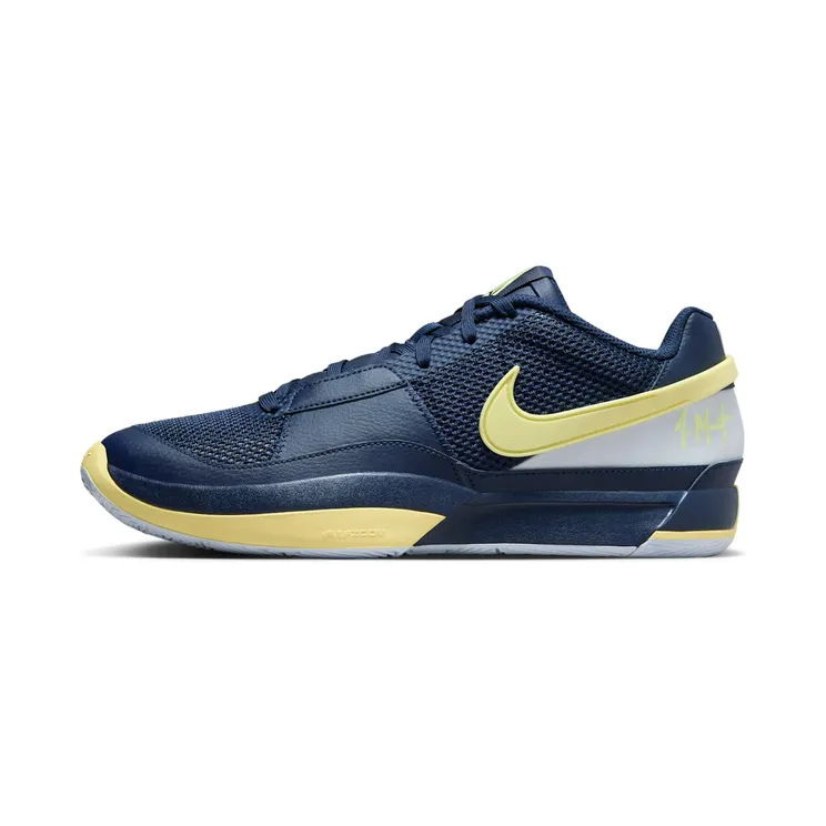 Nike Ja 1 Murray State “Midnight Navy / Football Grey / Light Laser Orange” (FQ4796-402)