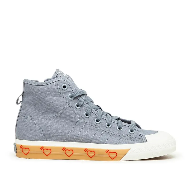 Adidas Human Made x Nizza High ‘Grey’ Grey Five/Grey Five/Grey Five (FY5187)