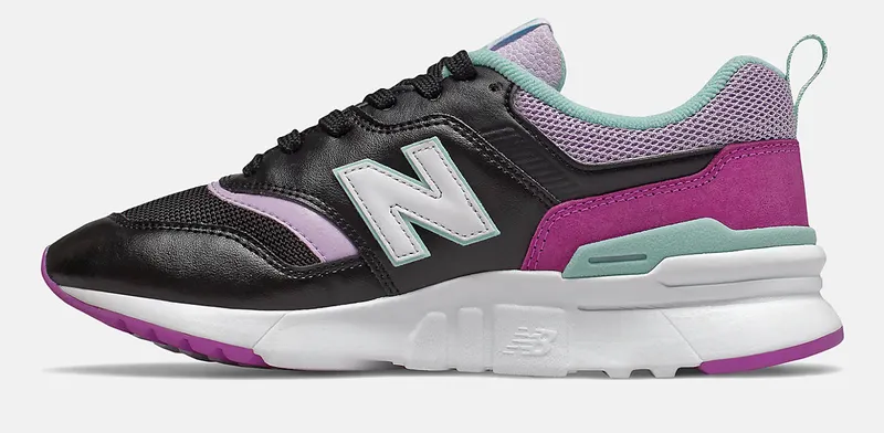 New Balance 997H “BLACK/PURPLE/WHITE/TEAL” (CW997HMC)
