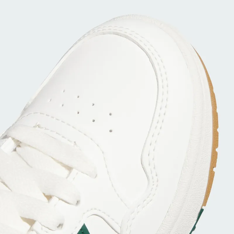 adidas Hoops Mid Core White Collegiate Green Gum (JS4134)