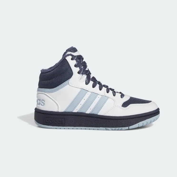 adidas Hoops Mid 3.0 Kids Cloud White / Shadow Navy / Wonder Blue (IF7737)