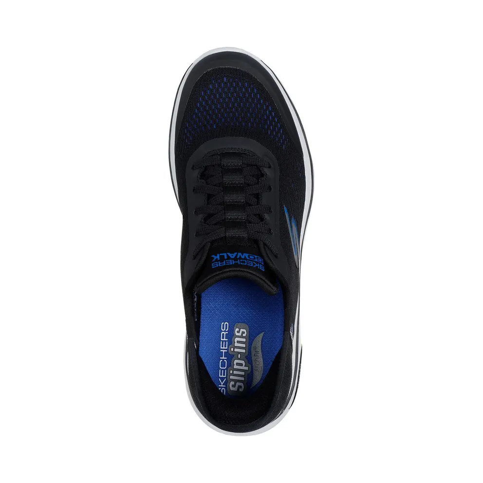 Skechers GO WALK Arch Fit 2.0 – Simplicity 2.5 “Black / Blue” (216604BKBL)