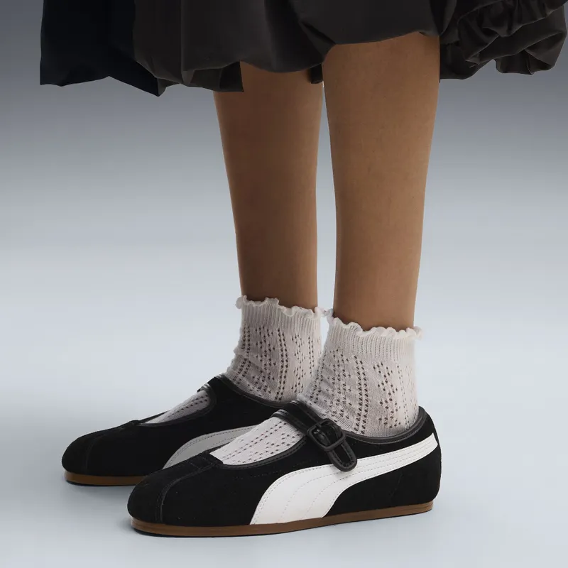Puma Tacklette “Puma Black / Puma White / Gum” (408550_01)