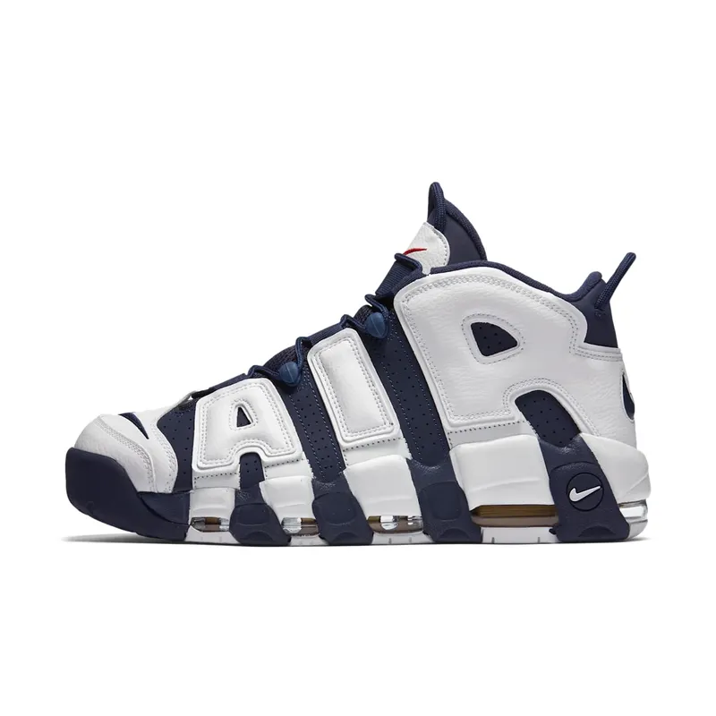 Nike Air More Uptempo Olympic (2020) White/Metallic Gold-University Red-Midnight Navy (414962-104)
