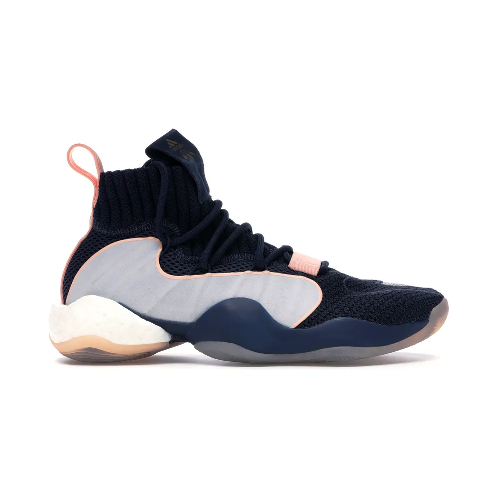 adidas Crazy BYW X Collegiate Navy Clear Orange (B42243)