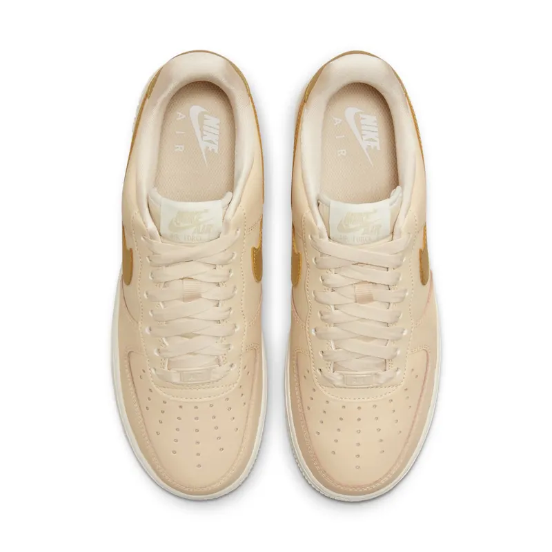Nike Air Force 1 Low ’07 Sanddrift Metallic Gold (DQ7569-102)