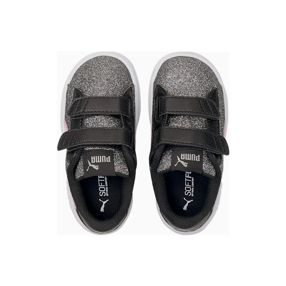 Puma Smash v2 Glitz Glam Black/Pink (36738022)