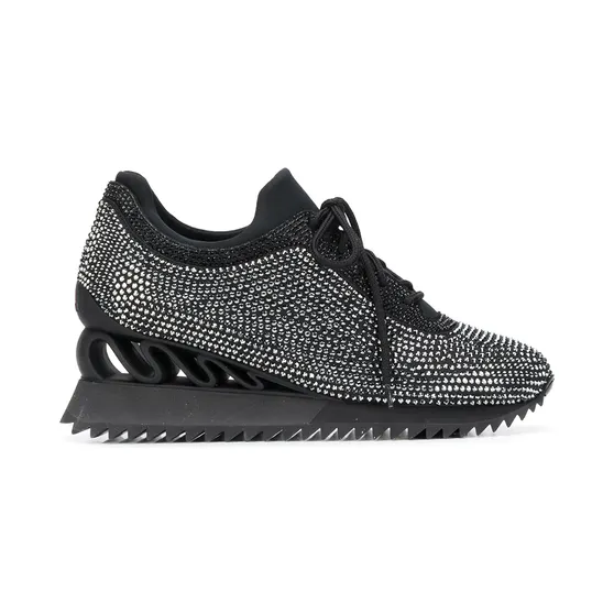 Le Silla Reiko Wave verfraaid met kristal “Black” (6803P040H1PPSSA)
