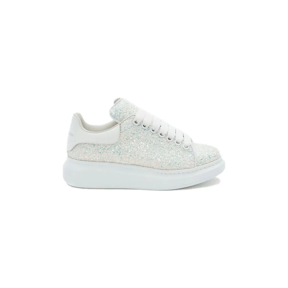 Alexander McQueen Oversized White Ice Glitter (558944W4SA18316)