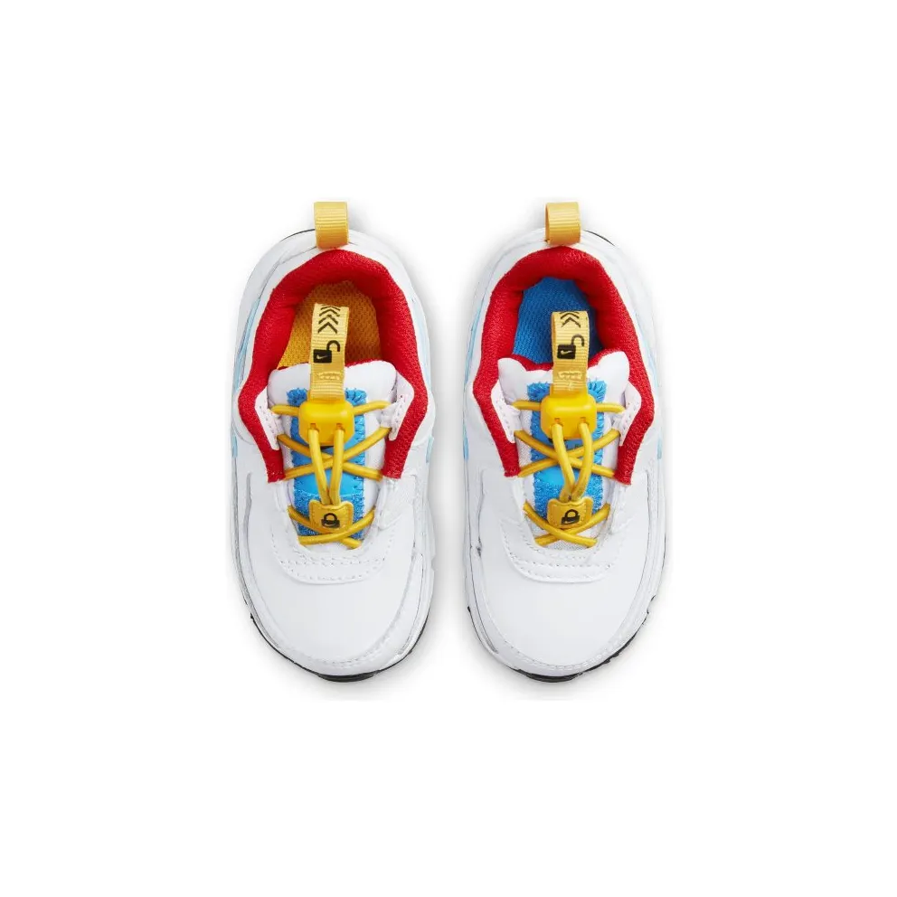 Nike Air Max 90 Toggle Baby/Toddler White (CV0065-105)