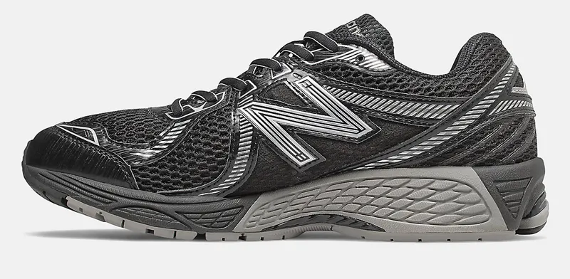 New Balance 860v2 Black Silver (ML860XC)