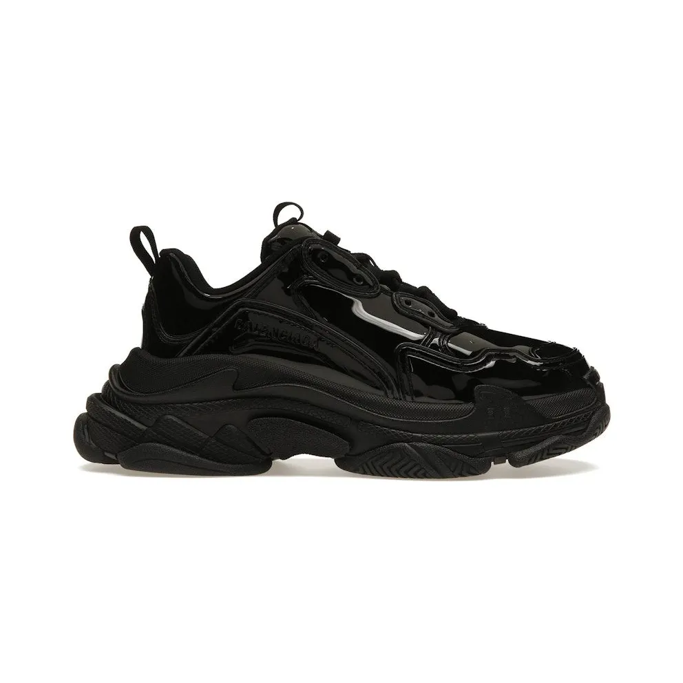 Balenciaga Triple S Black Patent (734954W2PAA1000)