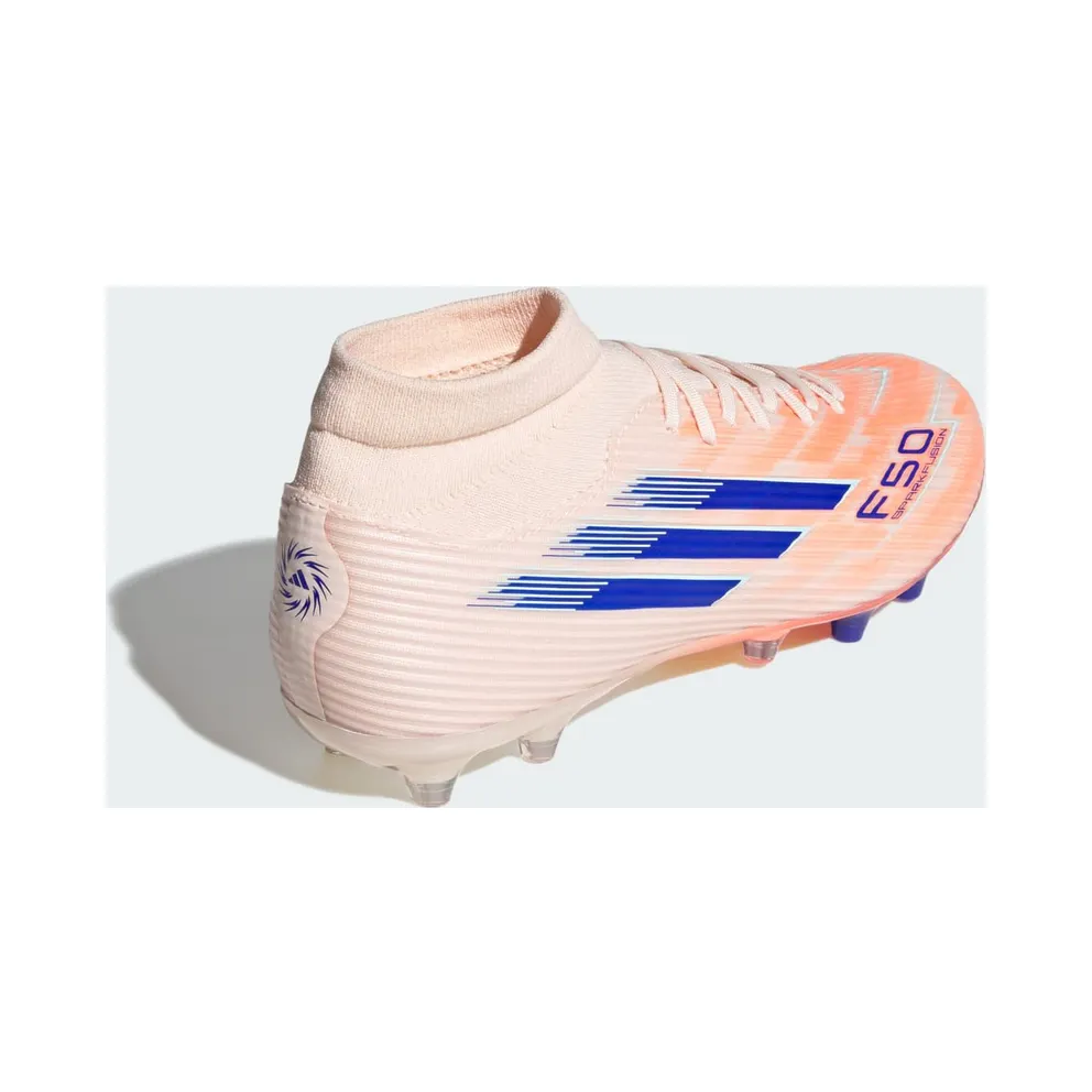 Adidas F50 Sparkfusion League FG/AG “Coral / Blue” (JI0011)