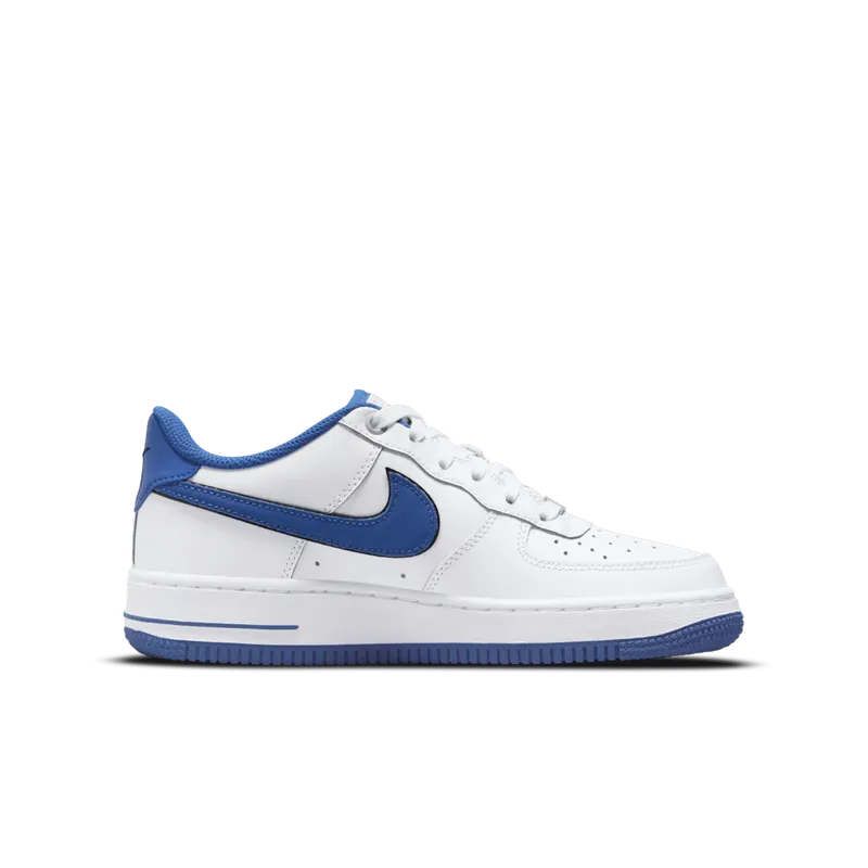 Nike Air Force 1 Low LV8 White Game Royal (GS) (DO3809-100)