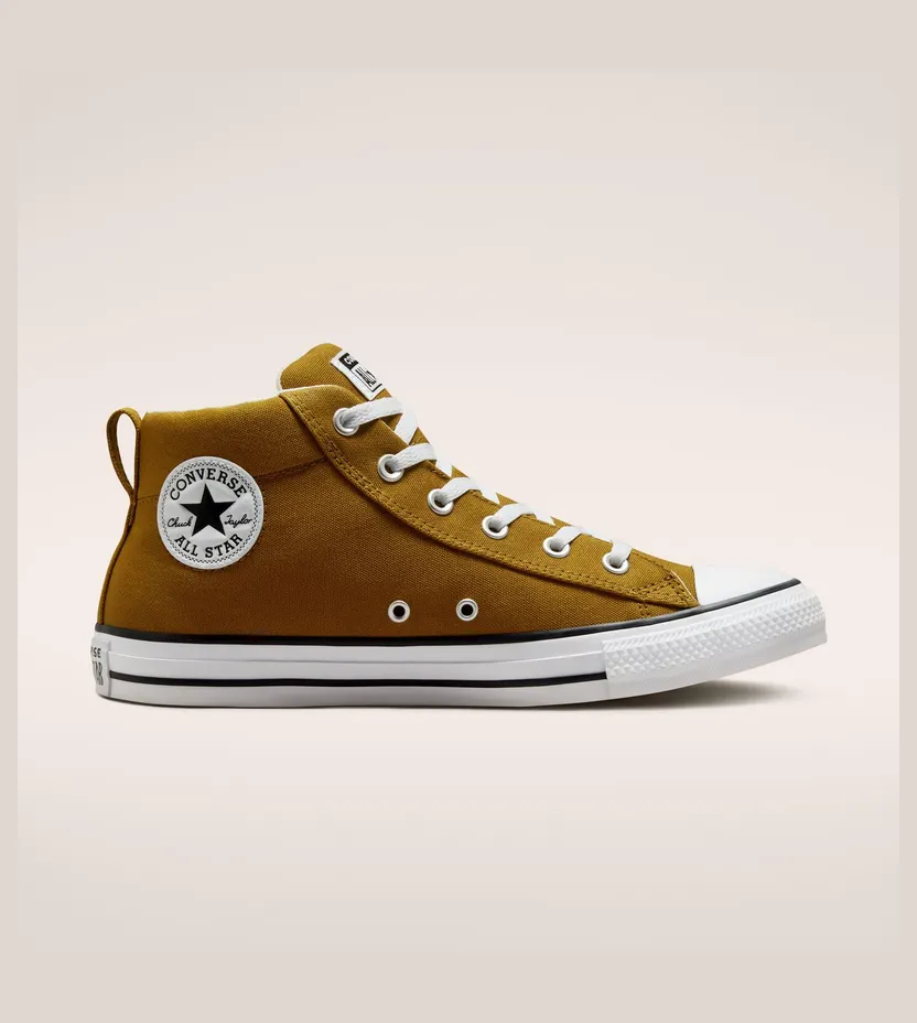 Converse Chuck Taylor All Star Street Canvas Dark Wheat/wit/zwart (A00491C)