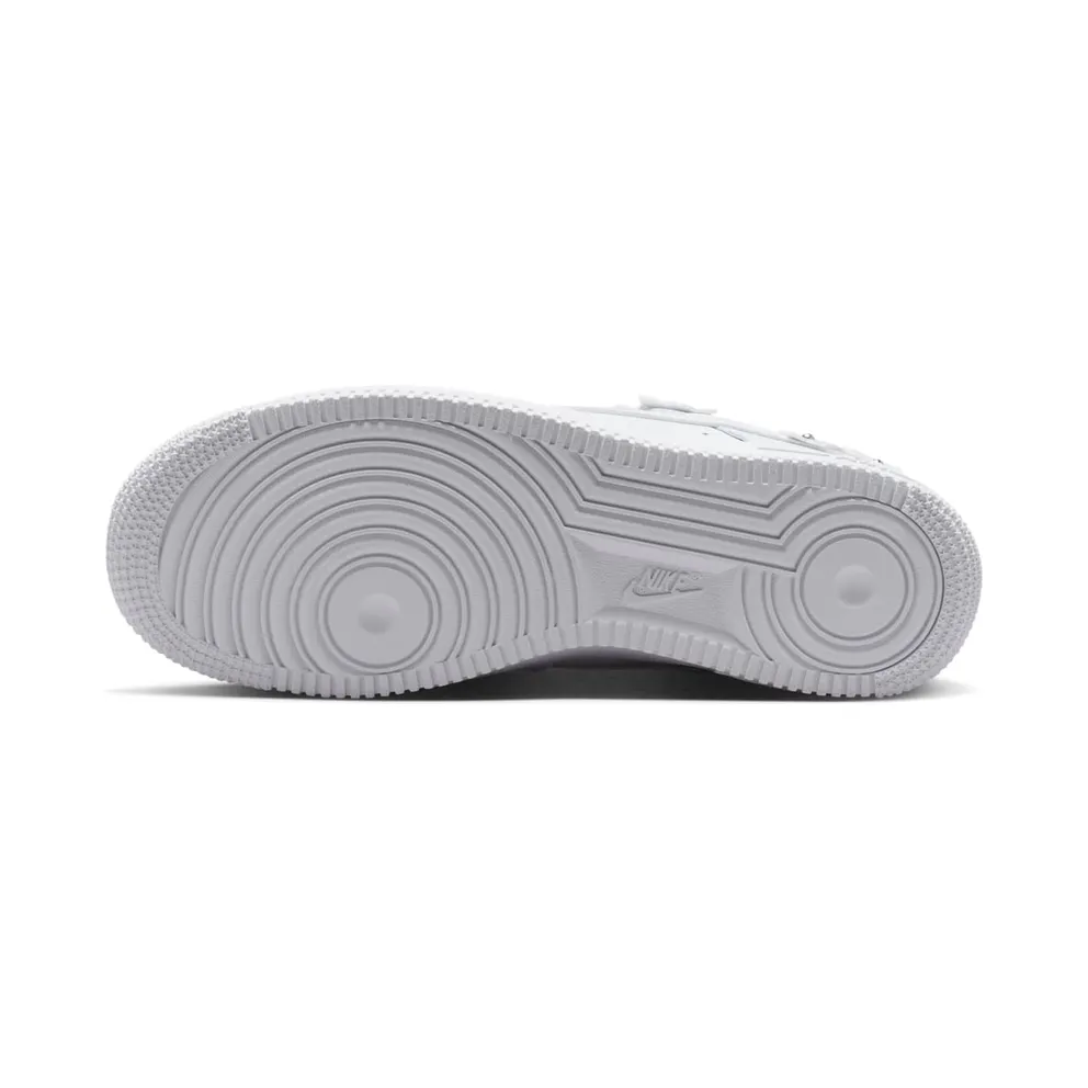 Nike Air Force 1 Low ’07 Womens Florette “White / Wolf Grey / Metallic Silver” (IR8637-100)