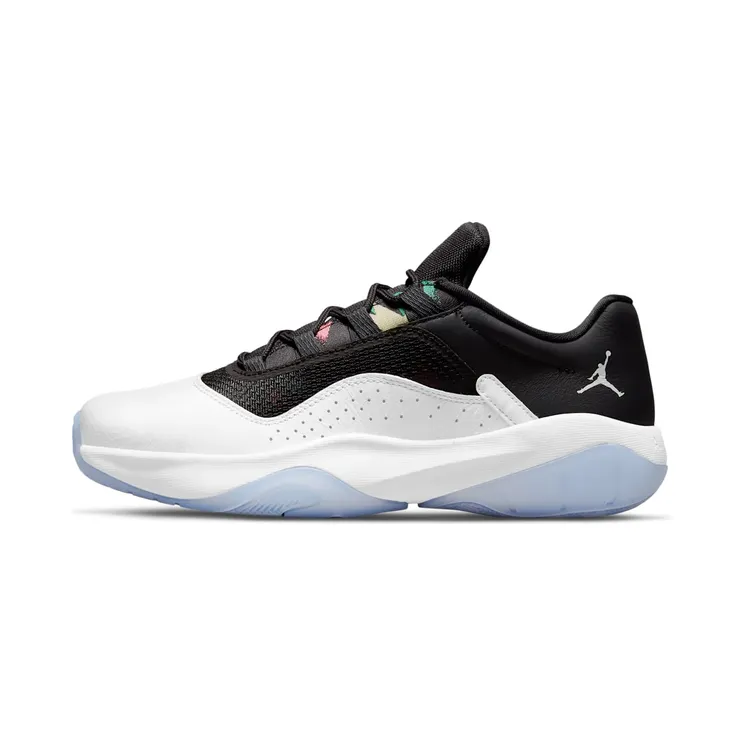 Jordan Air Jordan 11 Cmft Low “White / Black / Ghost Green / Metallic Silver” (CW0784-104)